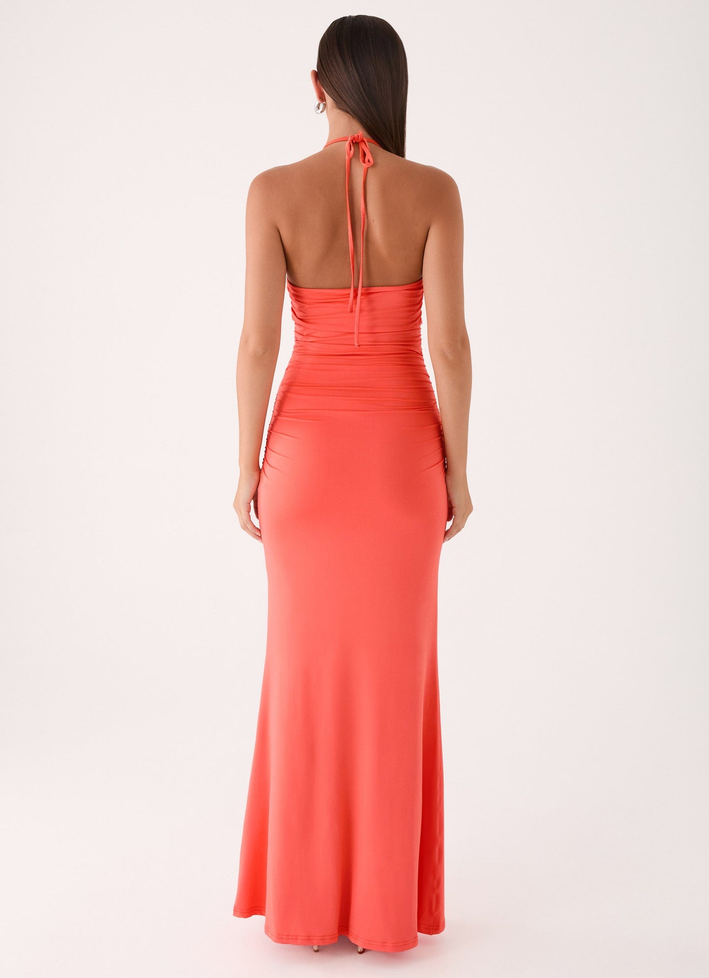 Aminata Maxi Dress - Burnt Coral