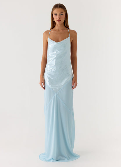 Cleodora Maxi Dress - Blue