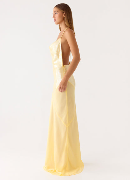 Cleodora Maxi Dress - Yellow